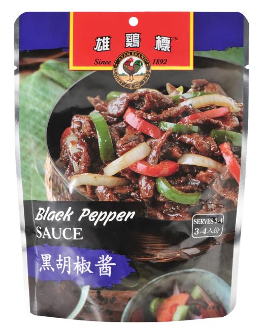 雄鸡标黑胡椒酱150g/袋 商品图1