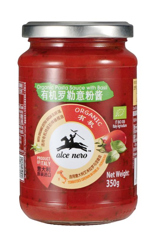 有机尼奥有机罗勒意粉酱（番茄调味酱）350g 商品图0