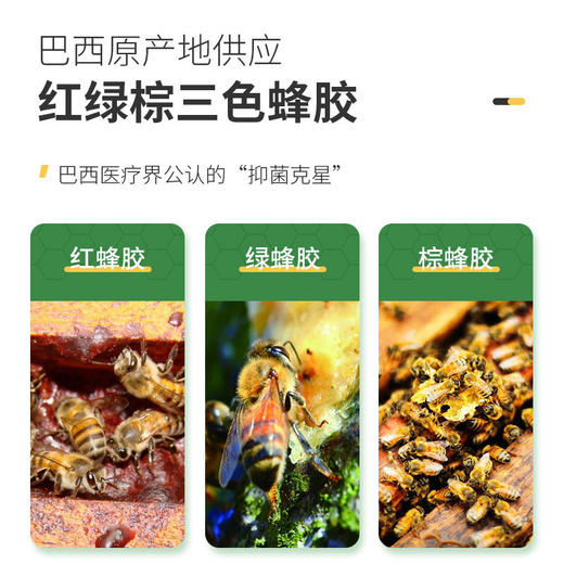 【买5送5】巴西三色蜂胶脚气喷雾止痒除臭清足清爽过春夏40ml/瓶 商品图1