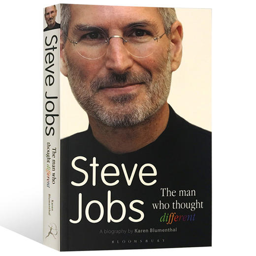 乔布斯传 英文原版书 Steve Jobs The Man Who Thought Different 苹果教父乔布斯 英文版人物传记 进口英语书籍正版 商品图1