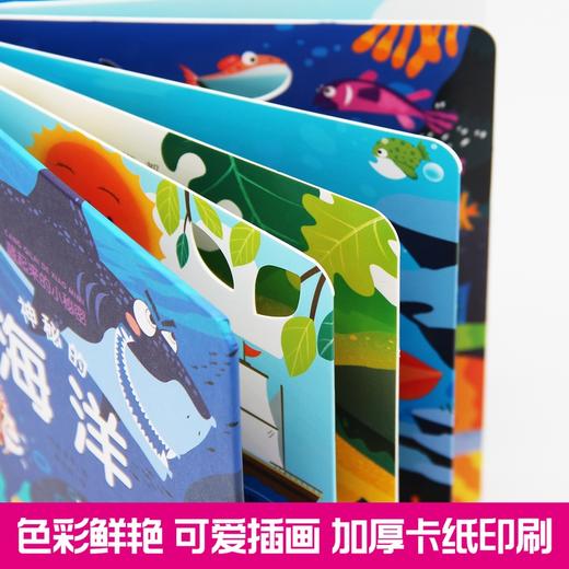 藏起来的小秘密全4册儿童3d立体书翻翻书 宝宝启蒙认知绘本图画玩具书启蒙情景认知益智幼儿园撕不烂早教书宝宝故事书0-3-4-6周岁 商品图3