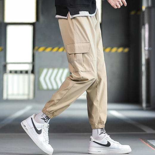 裁缝学苑MQ03 休闲束脚男裤纸样工装裤子男款服装春秋打版图样板 商品图2