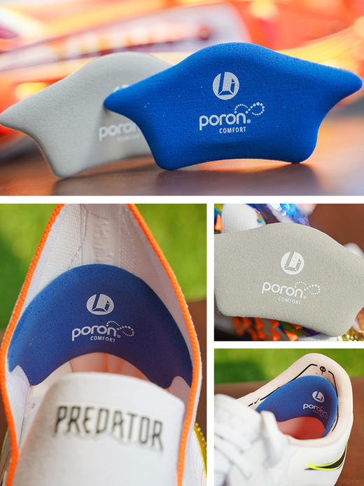 李质造足球运动跑步防护防磨脚护具防掉跟后跟贴 商品图4