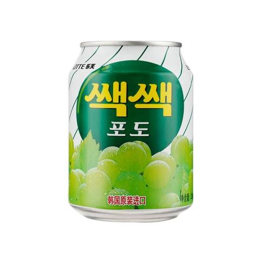 乐天粒粒葡萄汁饮料  238ml 商品图0
