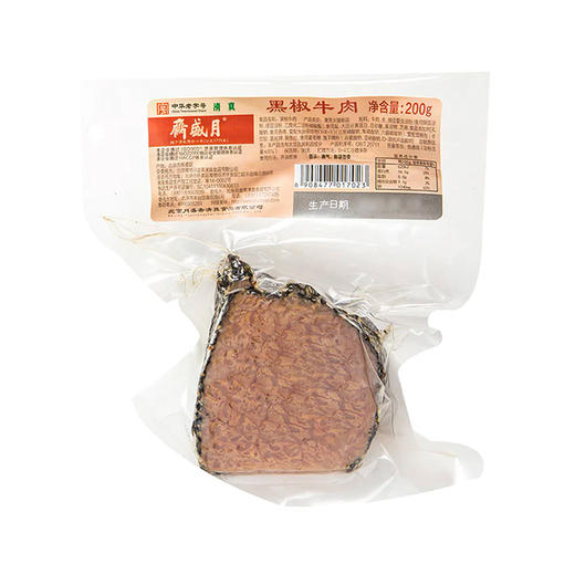 月盛斋黑椒牛肉 200g 商品图0