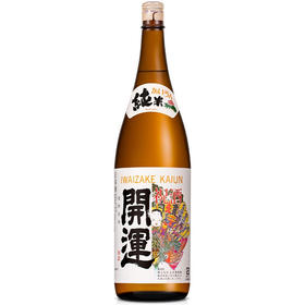 开运纯米清酒1.8L 日式米酒节庆用酒