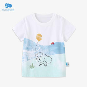 丽婴房-童衣类（夏）F2上衣白色\米白