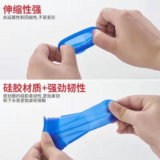 软胶地漏芯防臭地漏盖卫生间下水道地漏防臭器圆形反味厨房防蚊虫 商品图3