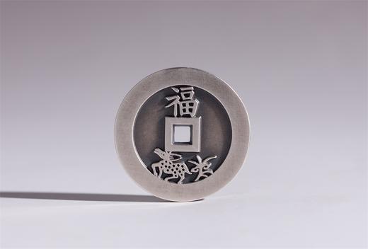 矩德泉坊 纯银手作 状元及第背福禄 吉祥钱381 商品图1