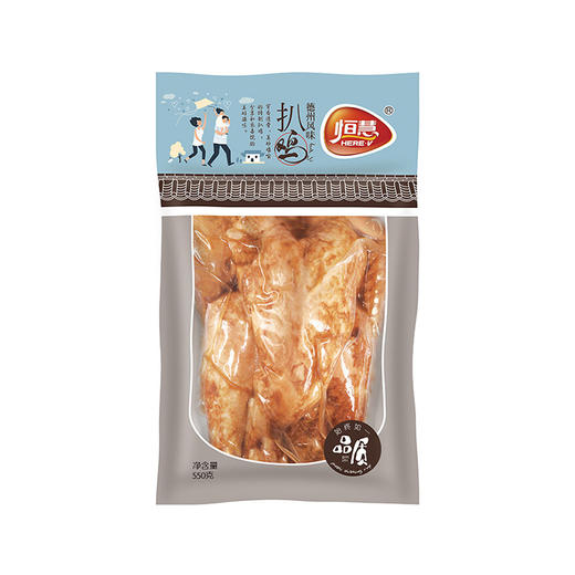 恒慧德州风味扒鸡 550g 商品图0