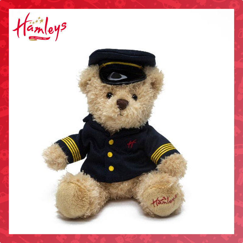 【自营】Hamleys 20CM 飞行员熊	404954