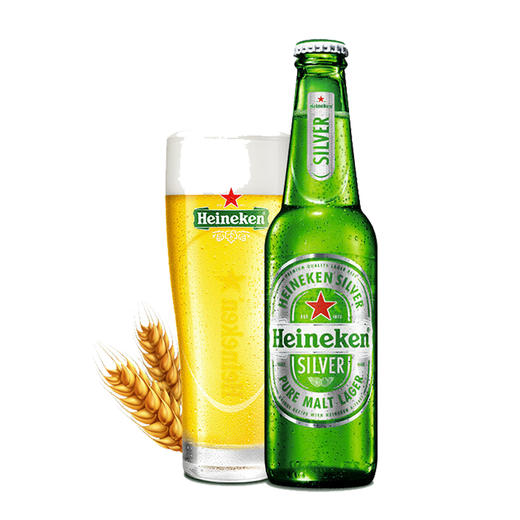 喜力星银啤酒330ml*1瓶/6瓶/24瓶 商品图0