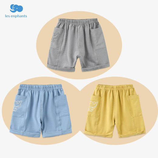 丽婴房-童衣类（夏）F2短裤中黄\土黄 商品图2