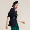 谜底2022春新款西服通勤气质帅气修身分袖西装外套女221MW0181 商品缩略图1