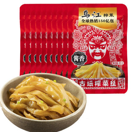 乌江三榨古坛榨菜80g酱香味 商品图0