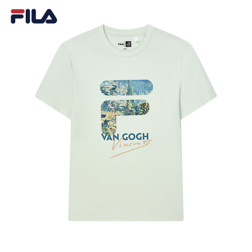 FILAx 梵高博物馆男士短袖T恤2022年夏季新款运动上衣F11M228111F 商品图6