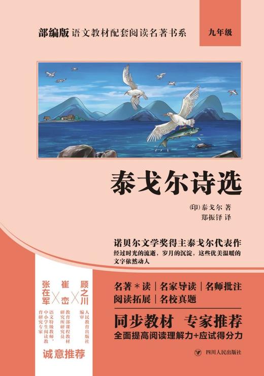 泰戈尔诗选(9年级)/部编版语文教材配套阅读名著书系 商品图1