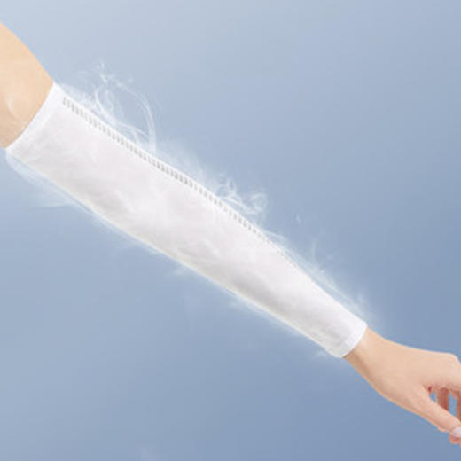 「薄若无物」凉感防晒UPF50+运动护臂高弹运动冰袖 商品图4