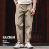 【手感扎实 百搭有质感】直筒卡其休闲裤 商品缩略图3
