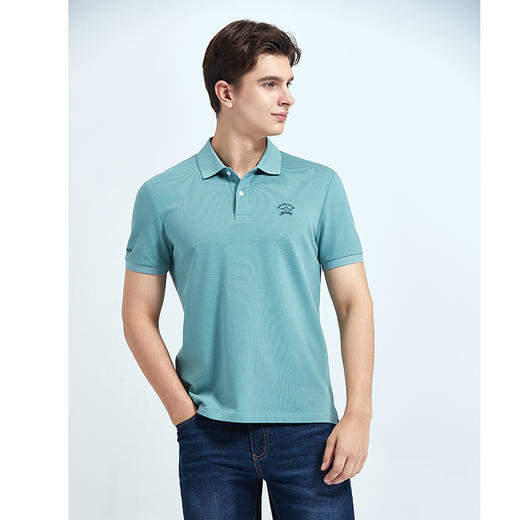 GOOD LUCK/德鲨弹力棉质多彩净色休闲舒适短袖T恤LY13138 商品图13