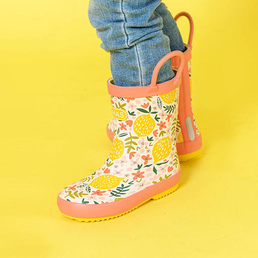 HAS新款韩国儿童雨靴四季可用防滑耐磨时尚可爱男女童 商品图1