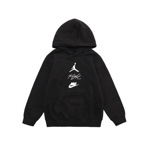 乔丹童衣春新男女儿童毛圈连帽百搭休闲卫衣JD2212113 商品图0