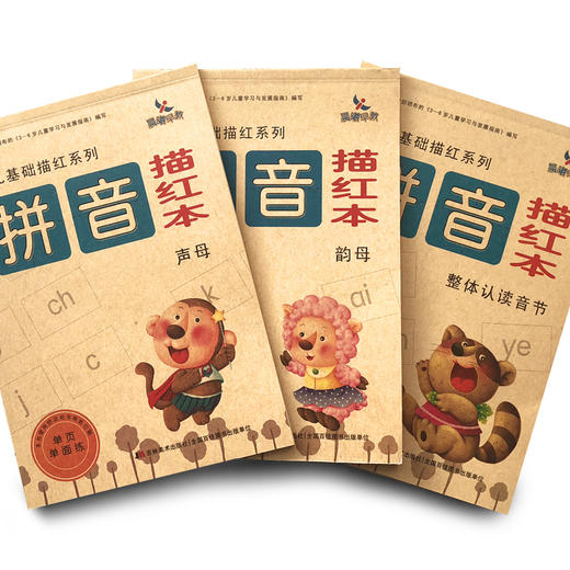 声母韵母整体认读音节幼小衔接一日一练全套 幼儿启蒙互动铅笔拼音描红早教书幼儿园拼音写字帖aoe 3-4-5-6岁字帖虚线描写练习册 商品图1