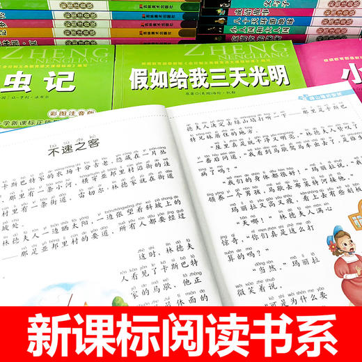 【图书盲盒，第二册起3元/册，发不重复图书】小学生正能量阅读格 课外书1-2-3-4年级小学生新课程正能量课外书阅读 商品图3