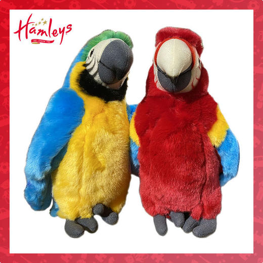 【自营】Hamleys 蓝鹦鹉/红鹦鹉 966655/966663 商品图0