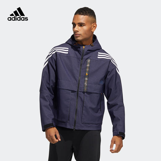 阿迪达斯TH DNM WVJK 运动连帽夹克外套HE9905 商品图0