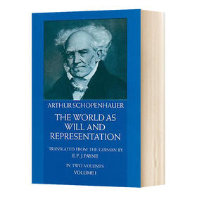 作为意志与表象的世界 卷1 英文原版 The World as Will and Representation Vol 1 英文版进口原版英语书籍