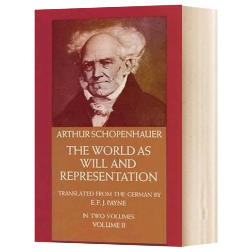 作为意志与表象的世界 卷2 英文原版 The World as Will and Representation Vol 2 叔本华 英文版进口英语哲学书籍 商品图1