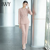 IWY/粉色名媛西服女套装时尚干练气质职业西装两件套显瘦职业装工作服CP1490 商品缩略图0