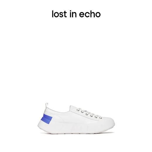 【下架】lost in echo 原创设计师品牌 不规则立体印刷休闲鞋小白鞋溶解鞋 商品图2