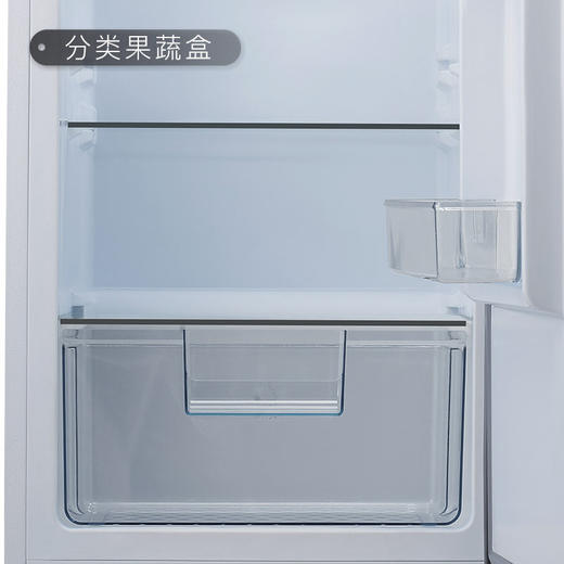 【下单前请先与客服联系】TCL 118升 小型双门电冰箱 LED照明 迷你小冰箱 冰箱小型便捷 节能低音（芭蕾白）BCD-118KA9 商品图1