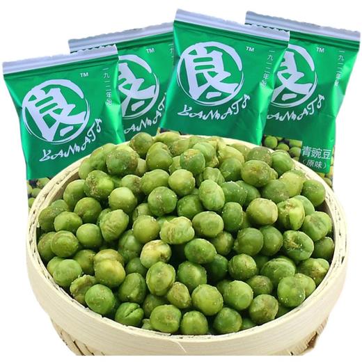 500g14.8元！ 良一 蒜香味豌豆/原味豌豆/综合蚕豆瓣/青海苔味蚕豆瓣 商品图0