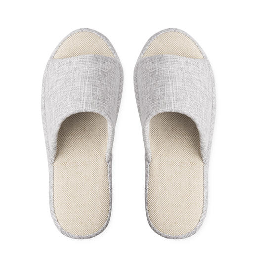 【黄麻底拖鞋】黄麻底拖鞋夏季凉拖鞋纯色棉麻家居拖鞋防水底拖鞋新 商品图1