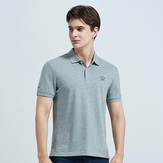 GOOD LUCK/德鲨弹力棉质多彩净色休闲舒适短袖T恤LY13138 商品图8