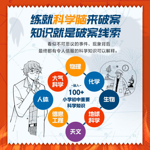 【7-14岁】科学侦探事件簿系列（套装7册） 佐东绿等 著 破谜案 学科学 日本超人气儿童侦探故事 中信出版 商品图1