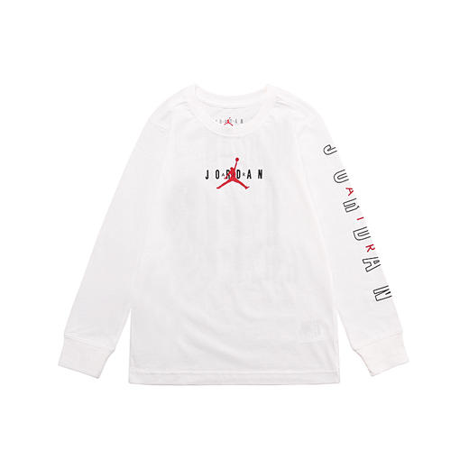 AIR JORDAN男童AJ乔丹春新纯棉休闲薄款长袖打底T恤衫JD2212014 商品图0