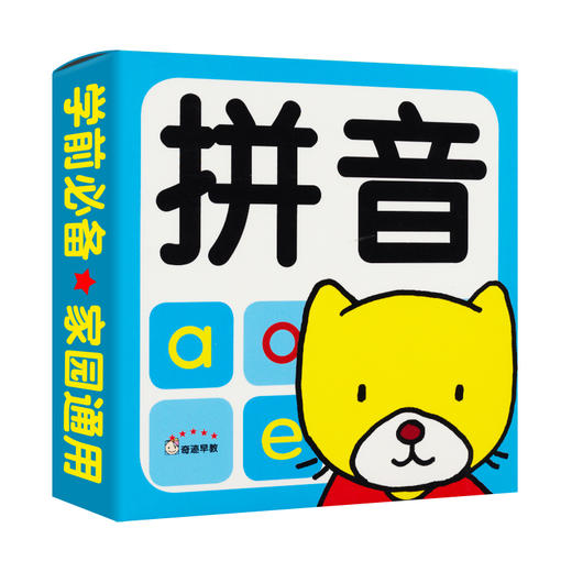 3-6岁儿童启蒙拼音卡片 幼小衔接学前拼音卡片幼儿园小班拼音识字大卡学前启蒙拼音卡儿童学习拼音早教书籍 商品图0