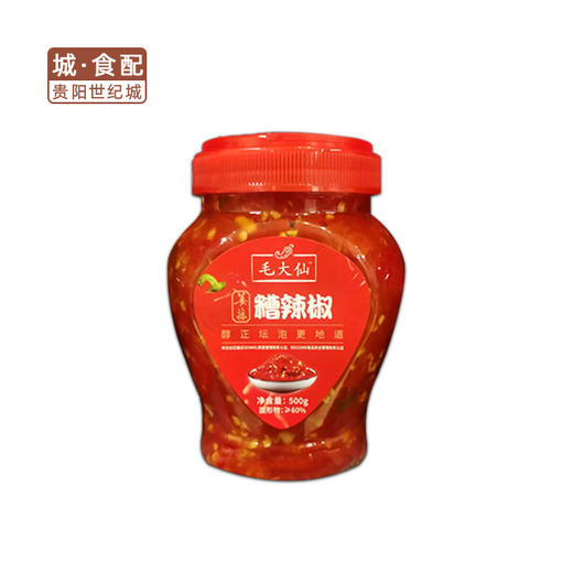 【GYZYD】毛大仙姜蒜糟辣500g/包 商品图0
