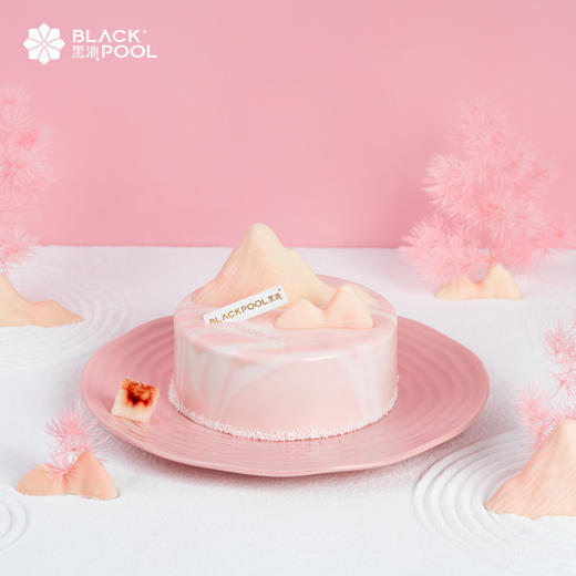 （限南山宝安）【富士山下·白桃茉莉慕斯 】春暖花开 邂逅白羊。愿你心之所向，素履以往。 白桃茉莉麻薯慕斯蛋糕 商品图1