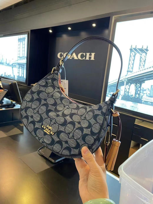 超低折扣￥1499🌟Coach 新款必买款🔥一直热度不减香布雷系列❗Kleo Hobo腋下包有长肩带 商品图1