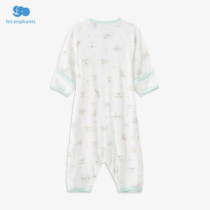 丽婴房-内衣类（春）F2系带连身装K_草绿\果绿 商品图1