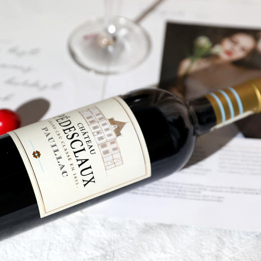百德诗歌正牌干红葡萄酒法国波尔多五级庄原瓶进口正品Pedesclaux 2013年 商品图2