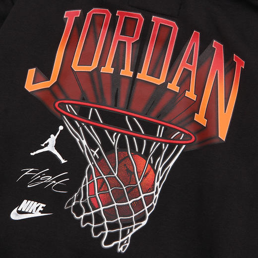 乔丹童衣春新男女儿童毛圈连帽百搭休闲卫衣JD2212113 商品图1