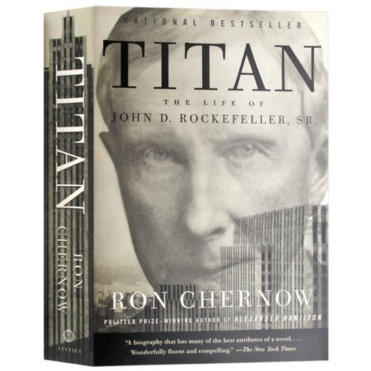 石油大王 洛克菲勒传 英文原版书 Titan The Life of John D. Rockefeller 福布斯书单 人物传记 泰坦巨人 英文版正版进口英语书籍 商品图2
