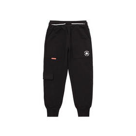 Converse匡威童衣童衣春夏男儿童针织棉线圈大兜休闲工装裤CV2212016