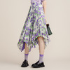 谜底2022春新款不规划下摆伞裙紫罗兰半身裙时尚艺术221MB0153 商品缩略图1